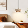 yellow travertine stone pendant light 2