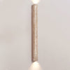yellow travertine vertical wall sconce