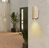 yellow travertine wood wall sconce 3